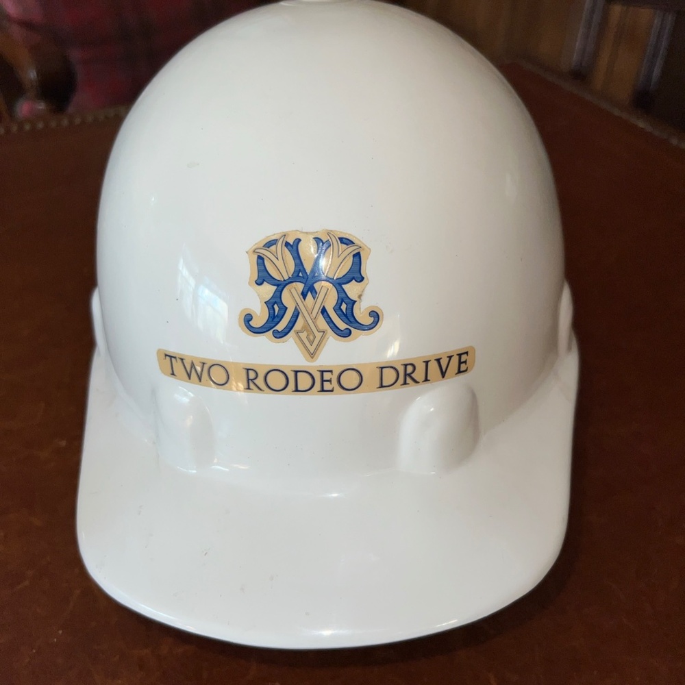 Rodeo Drive Beverly Hills Original Logo Groundbreaking Construction Hat Rare